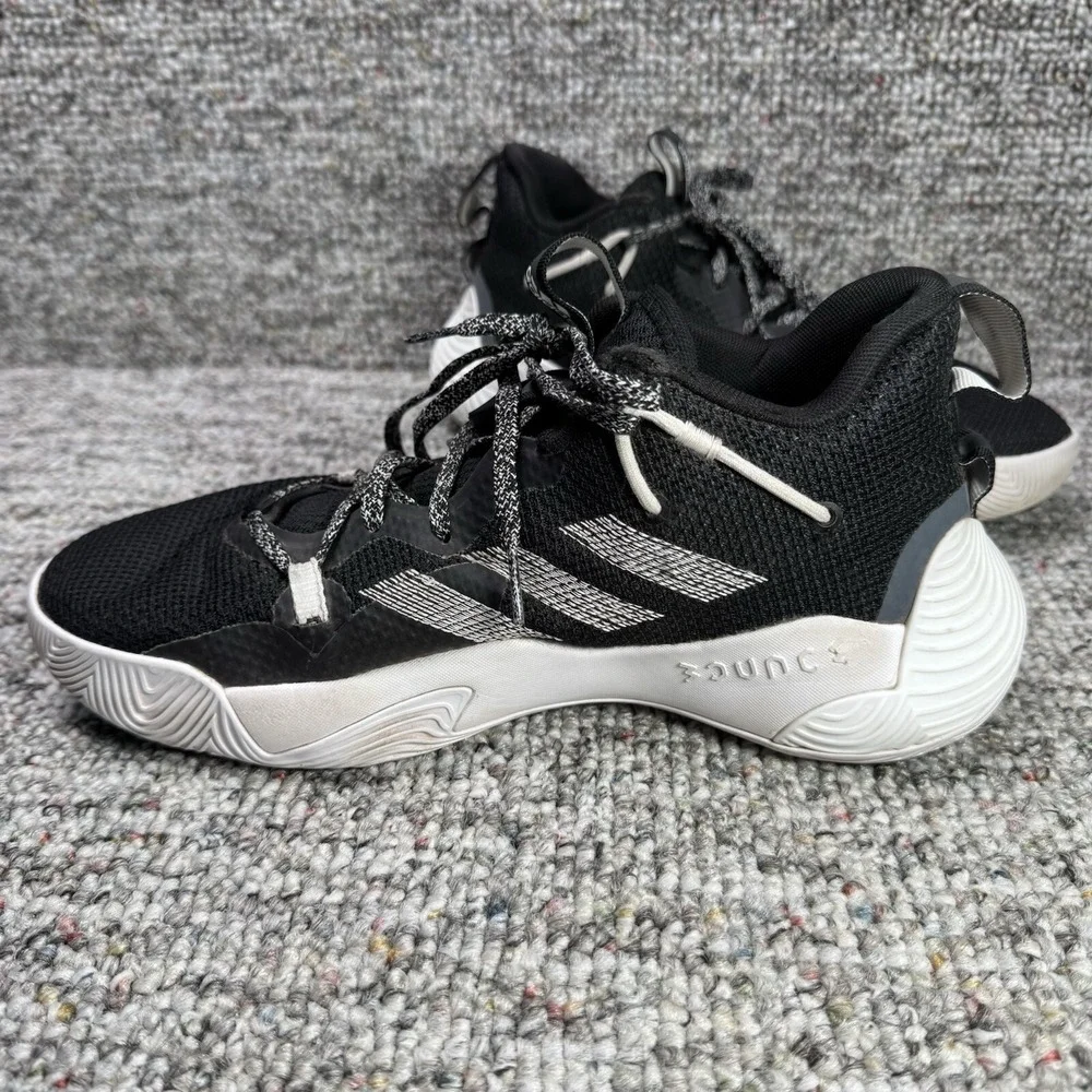 Adidas Harden Stepback 3 Shoes Mens Size 7.5 Basketball Black White GY8630